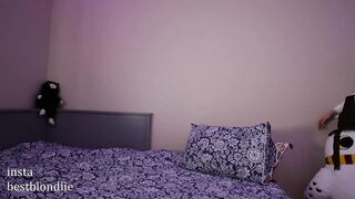 bestblondiiecb - [Chatur New Video] bigclit flexibility high qulity Webcam record