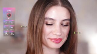 blackAngell23 - Porn Video [Bongacams]: domi, seductive décolletage, sultry moans