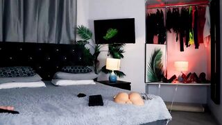 InvitingTina - Porn Video [Bongacams]: nude tease on cam, lovely booty, recorded broadcast