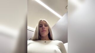 blondinochkaa - Porn Video [Bongacams]: saved live stream, alluring bust, alluring beauty