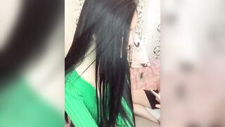 chica123 - Porn Video [Bongacams]: stunning posterior, lovely symmetry, talented cam slut