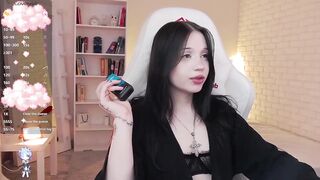 Wanda-Goth - Porn Video [Bongacams]: cute girl on cam, beautiful porn slut, stunning booty
