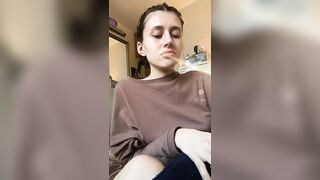 KristinaScott - Porn Video [Bongacams]: ferocious whispers, hole, shows ass