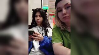 Tinablackkk - Porn Video [Bongacams]: sexy bitch, sparkling beauty, captivating cleavage