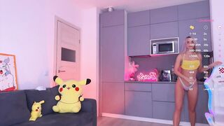 BlushMikki - Porn Video [Bongacams]: curvaceous physique, trembling thighs, striking enchantress