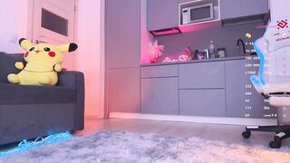 BlushMikki - Porn Video [Bongacams]: curvaceous physique, trembling thighs, striking enchantress