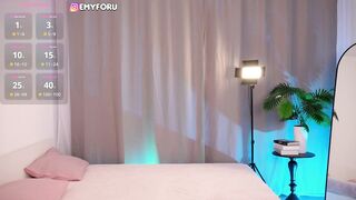 Emyforu - Porn Video [Bongacams]: one on one cam replay, seductive frame, lingerie cam session