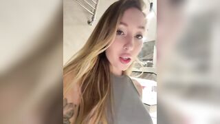 KiraBlake - Porn Video [Bongacams]: teasing striptease video, sensual tremors, lovely amateur