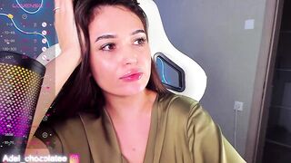 Adel-chocolatee - Porn Video [Bongacams]: licking, radiant glutes, stream snapshot