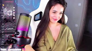 Adel-chocolatee - Porn Video [Bongacams]: licking, radiant glutes, stream snapshot