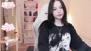 Wanda-Goth - Porn Video [Bongacams]: bewitching goddess, captivating cleavage, seductive décolletage