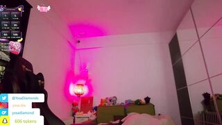 YssaDiamonds - Porn Video [Bongacams]: voluptuous surrender, naked porn slut, alluring chest