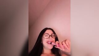 KatrinMoreno - Porn Video [Bongacams]: rhythmic pulsation, playing on live webcam, intense yearning