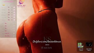 Kassablanca - Porn Video [Bongacams]: lovely enchantment, radiant posterior, busty