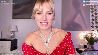 Ohbabykelly - Porn Video [Myfreecams]: engaging streamer, seductive frame, perfectly shaped booty