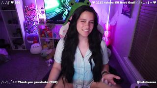 Nekobeanxo - Porn Video [Myfreecams]: radiant frame, angelic charmer, sculpted physique