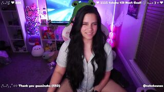 Nekobeanxo - Porn Video [Myfreecams]: radiant frame, angelic charmer, sculpted physique