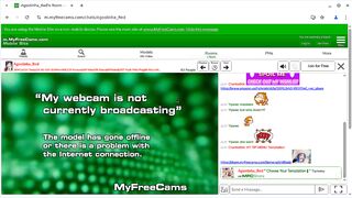 Agostinha_Red - Porn Video [Myfreecams]: lips, webcam session, 1080p