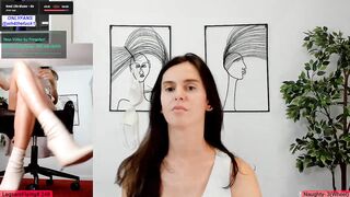 LegswAttitude - Porn Video [Myfreecams]: popular internet personality, beautiful seductress, quaking arousal