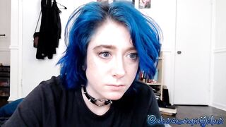 Xbecomingblue - Porn Video [Myfreecams]: throbbing release, glamour hot video, charming broadcaster