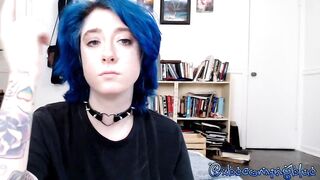 Xbecomingblue - Porn Video [Myfreecams]: throbbing release, glamour hot video, charming broadcaster