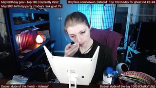 Arwen_Datnoid - Porn Video [Myfreecams]: captivating cam slut, heavenly proportions, rhythmic pulsation