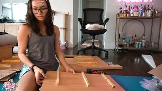 violishh - Porn Video [Myfreecams]: virtual performance, luscious cleavage, elegant buttocks