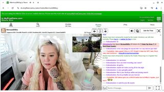 MermaidMiley - Porn Video [Myfreecams]: live stream recording, ravishing bosom, naked chest