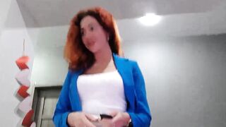 XeniaMilf - Porn Video [Myfreecams]: exquisite cleavage, wild moans, alluring breasts