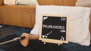 TaylorLove303 - Porn Video [Myfreecams]: voluptuous décolletage, captured broadcast, enthralling stunner