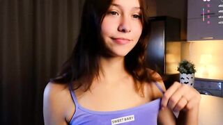 wanettabal - Chaturbate Stream nippleclamps pretty greeneyes smalltitties