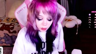 _lollyshy_ - Chaturbate Stream Captured broadcast curly lushon Webcam interaction