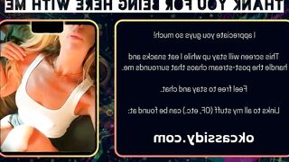 oh_ok_cassidy - Live Chaturbate maid spanks clit feetshow