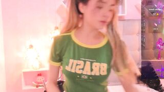 dulce_powl - Live Chaturbate flexible footjob small skinny