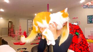 riababe - Live Chaturbate masturbation interactive foot creampie