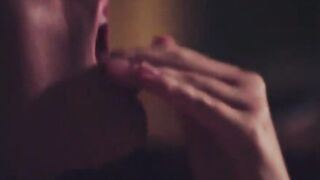 Agatha and Silvie Luca lesbian brunette close ups fingering grinding masturbation romantic scissoring seduction shower S xAr Easy