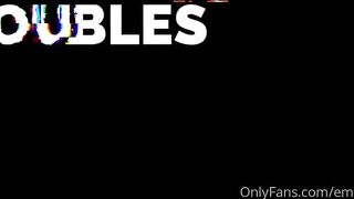 OnlyFans Ember Snow Double Dick anal milf bigass bigtits double hardcore FULL HD