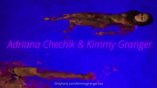 NEW Onlyfans Kimmy Granger Adriana Chechik And Zac Wild Threesome BigDicks BigTits Blowjob Brunette swallow cumshot Hotwife Outdoors