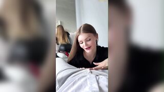 NEW OnlyFans Mila Sobolov OnlyFans Naughty Secretary Anal Creampie Anal BigDicks BigTits Blowjob Brunette creampie France Hotwife lingerie