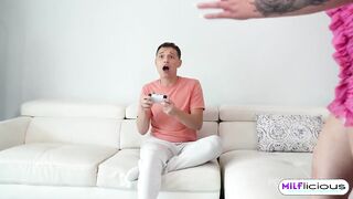 New Lucky Kay Love Stepmom Craves My Cock While I Game 2026 Hardcore Milf Bigtits Roleplay Family Stepmom