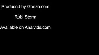 Pornbox FIRST TIME DP Sex Crazed PAWG Rubi Storm Takes Balls Deep 3on1 DP Pounding porn n