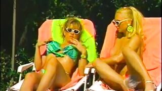 Rebecca Wild Anita Cannibal Classic Lesbian Lovers lesbian sexywomen desire classic passion vintage sensual kissing licking 90s