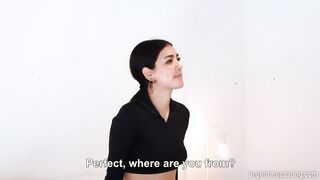 New Hot Latina Amature Real her first ever hardcore casting she even cheated Stream 1080p Casting anal doubleanal