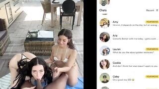 NEW OnlyFans Two Little Thots BigDicks BigTits Blowjob Brunette swallow black France Outdoors casting group Threesome bbc orgy