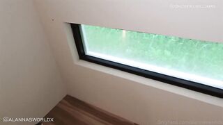 New Alanna Pow Getting Fucked BBC Over The Washing Machine alanna pow getting fucked bbc over the washing