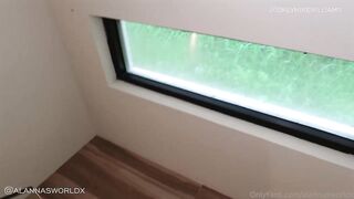 New Alanna Pow Getting Fucked BBC Over The Washing Machine babe cute hardcore bigass bigtits milf blonde pov