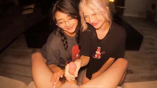 Beaux Peeps And Jasmine Teaa Midnight Facial Threesome onlyfans threesome 3some facial pov blowjob riding To Watch video