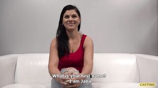 CzechCasting Jana 3595 Milf Bigtits Bigboobs Solo Masturbation Vibrator Casting HighQuality MeetMyLove