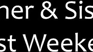 FamilyTherapy Vienna Rose Brother And Sister Lost Weekend Part 2 Hiding From The Rain Roleplay Hardcore POV Blowjob