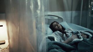 Leana Lovings and Gal Ritchie lesbian brunette close ups face sitting fingering grinding horror porn hospital masturbation medical